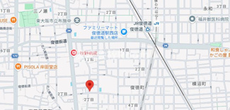 【地図】 | BORIKIひがしおおさか・ウエスタンハイツ１８