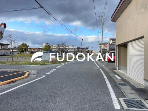 天童市北久野本第12【新築建売】の前面道路含む現地写真|前面道路