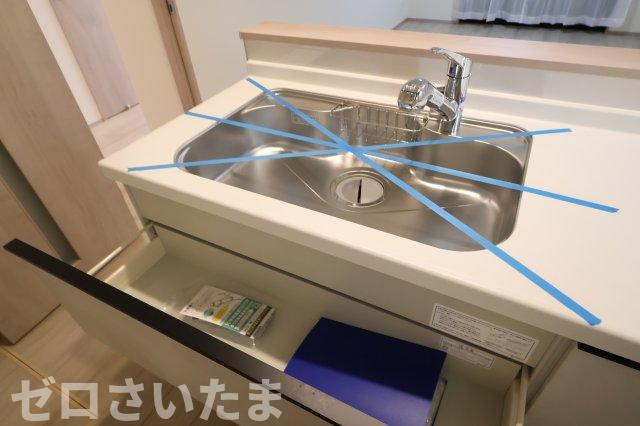 《仲介手数料無料》伊奈町栄４丁目76-2新築一戸建てハートフルタウンのキッチン