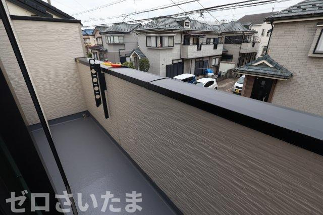 《仲介手数料無料》伊奈町栄４丁目76-2新築一戸建てハートフルタウンのバルコニー