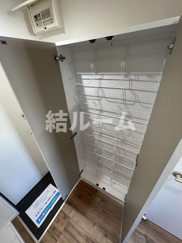 練馬区平和台２丁目のアパートの玄関