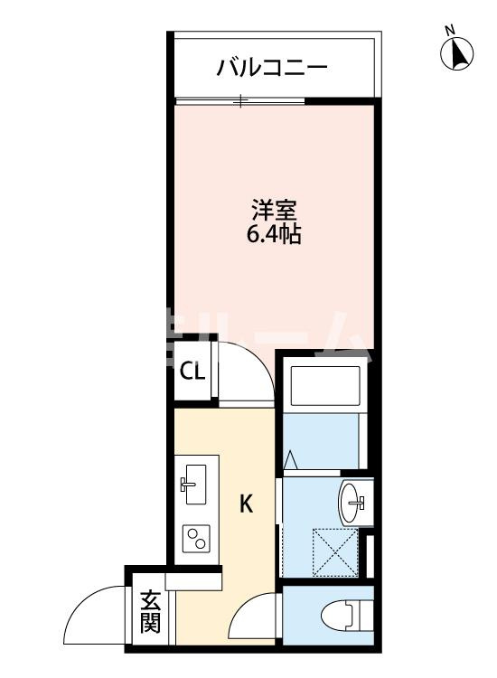 練馬区平和台２丁目のアパートの間取り