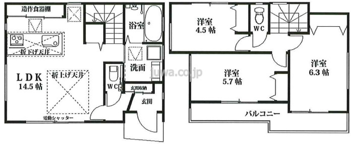 【新築分譲住宅】朝霞市根岸台第4期の間取り