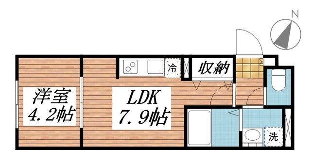【間取り】 | エクウス中村橋