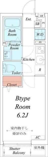 リブリ・ハートポートⅢの間取り