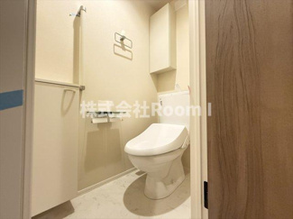 【トイレ】 | BORIKIひがしおおさか・ウエスタンハイツ１８ | 落ち着いたトイレです