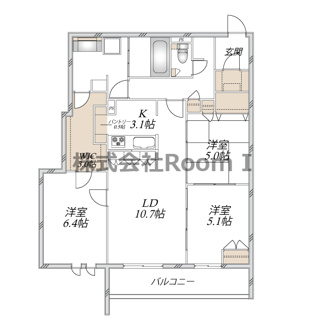 【間取り】 | 【ZEHマンション】ウエスタンハイツ１８・旭化成ヘーベルメゾンHEBEL HAUS