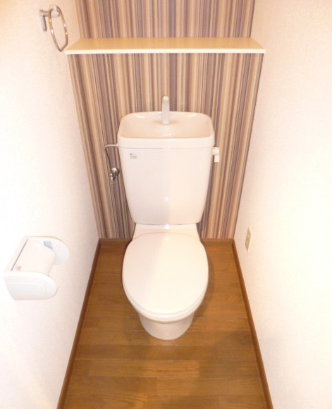 オーシャン南久留米のトイレ|コンパクトで使いやすいトイレです