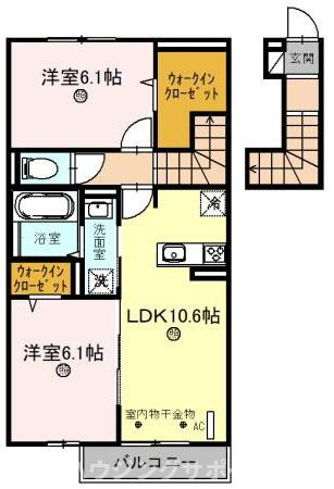 アリヴィラ宮前の間取り