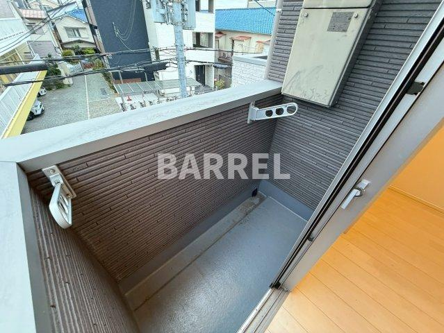 アールグレイス石橋のバルコニー