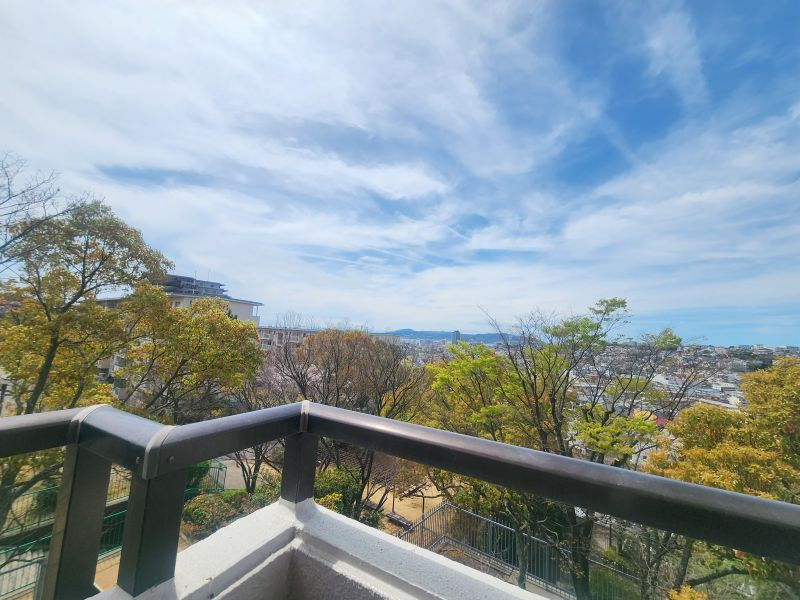 パームスクエアジェームス山 の展望|緑と海の癒される眺望です♪