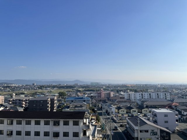 熊本市北区楠２丁目の賃貸マンションの展望