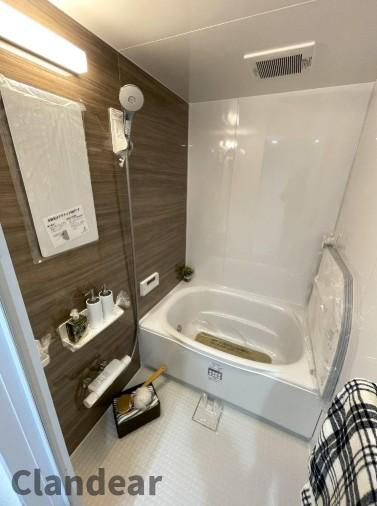 新松戸ファミールハイツ１号棟の浴室|ドキドキの新生活も、安心してスタート。ぴったりの住まいを見つけませんか？クランディアが一緒に住まい選びをサポートします‼　まずは、お気軽にお問合せください　＃クランディア