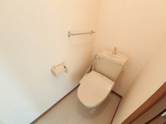 【トイレ】 | シュガーヒルズＡ | 落ち着いたトイレです