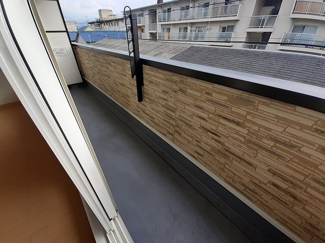 カーサ・カルムのバルコニー