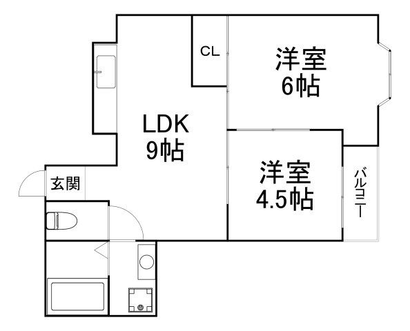 【間取り】 | セイワパレス森ノ宮南