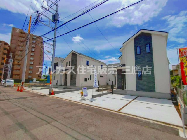 中央線 武蔵小金井駅 徒歩19分 新築戸建 小金井市前原町４丁目の前面道路含む現地写真