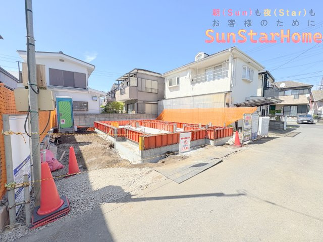 【サンスターホーム】あきる野市雨間　太陽光発電付き新築戸建の外観