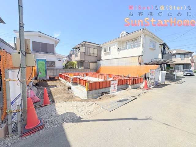 【サンスターホーム】あきる野市雨間　太陽光発電付き新築戸建の外観