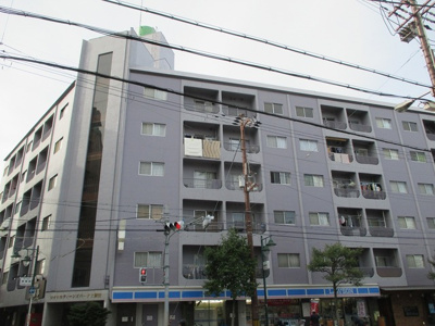 【外観】 | ロイヤルクイーンズパーク上新庄 | グレーの素敵な外観です