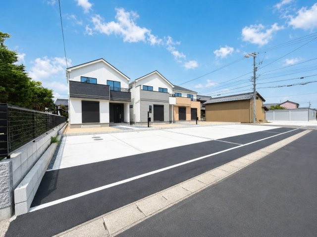 ハートフルタウン　一宮市萩原町林野　全3区画分譲の外観|■全体写真　
■ヤマダ不動産　株式会社リライフ　