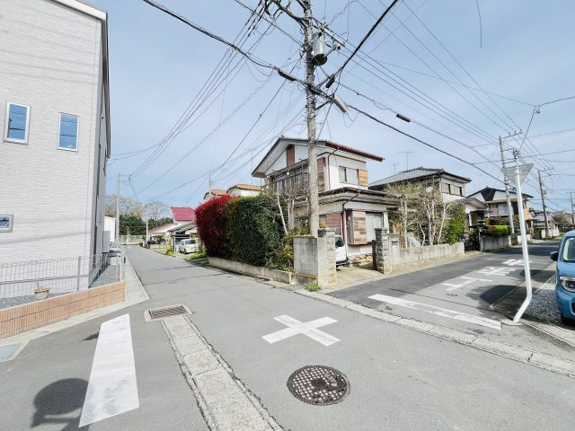 【前面道路含む現地写真】 | 深谷市上野台　売地　全1区画　　