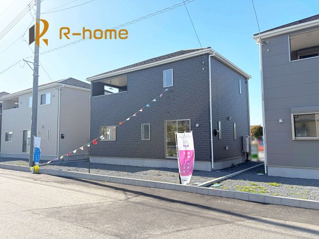東茨城郡茨城町前田第5　新築戸建て　3号棟の外観|建物完成いたしました！ご予約で『平日』や『夕方』などでもご見学可能です！