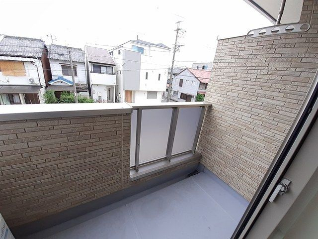 シャンテハウス中根Ⅲのバルコニー