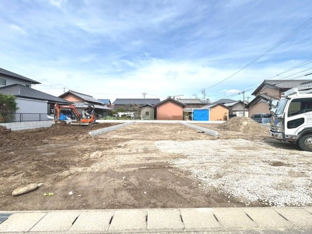 ハートフルタウン　一宮市萩原町林野　全3区画分譲の外観|「現地（2026年4月6日）撮影」　
■全体写真　
■ヤマダ不動産　株式会社リライフ　