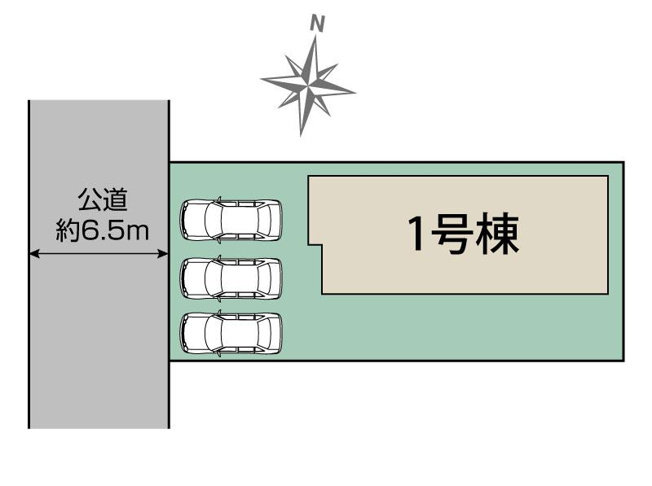 【区画図】 | 平塚市西八幡　限定１棟　新築住宅