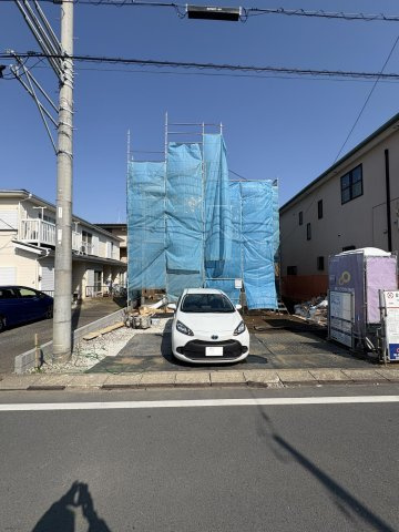 【前面道路含む現地写真】 | 平塚市西八幡　限定１棟　新築住宅