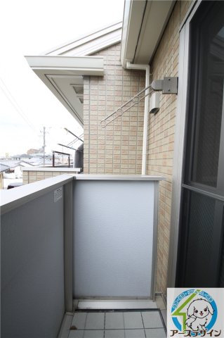 グレース・メゾン　B棟のバルコニー|※類似部屋