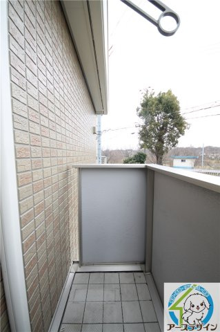 グレース・メゾン　B棟のバルコニー|※類似部屋