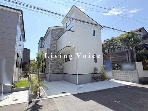 【仲介手数料０円】藤沢市辻堂太平台4期　新築一戸建て　全2棟の外観|1号棟　藤沢市辻堂太平台4期　新築一戸建て　全2棟