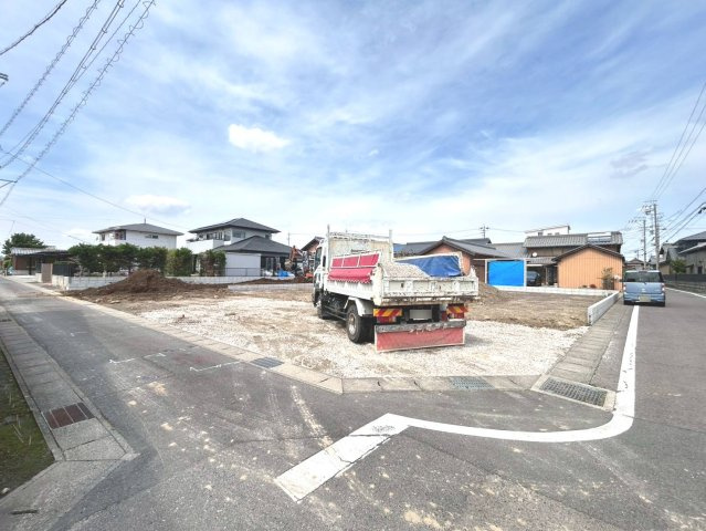 ハートフルタウン　一宮市萩原町林野　全3区画分譲の外観|「現地（2026年4月6日）撮影」　
■全体写真　
■ヤマダ不動産　株式会社リライフ　