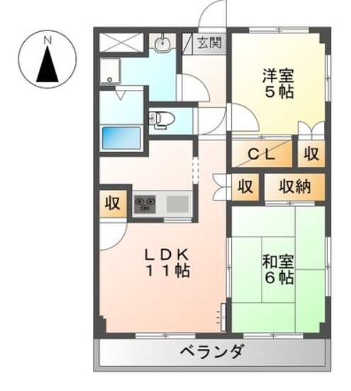 【間取り】 | ピュア海老名