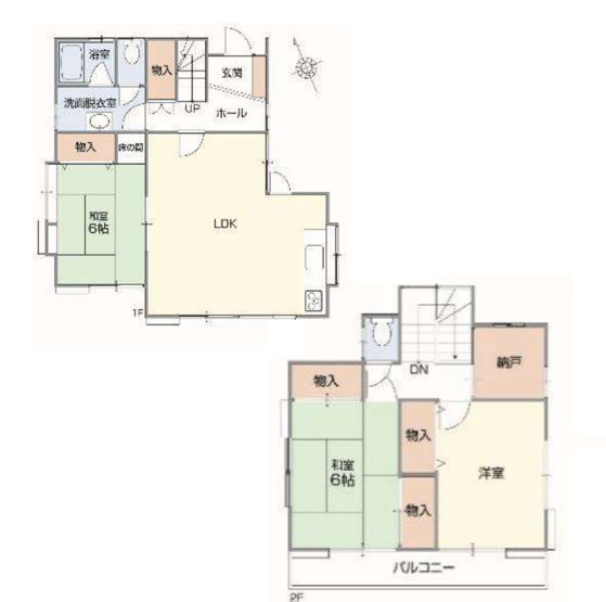 【間取り】 | 坂戸市中富町1期　中古戸建