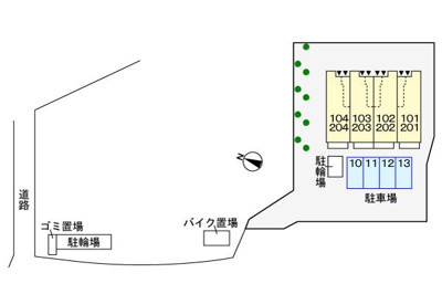 【区画図】 | エスポワール3(エスポワールスリー)