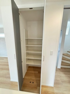 【収納】 | 西区古江新町（古江電停徒歩4分）1区画 | キッチン横パントリー♪