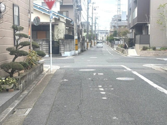 【前面道路含む現地写真】 | 西区古江新町（古江電停徒歩4分）1区画 | ☆前面道路6.2ｍで駐車ラクラク♪