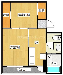 【間取り】 | ヴィラナリー築出