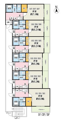 (仮称)キャメル日進町の間取り