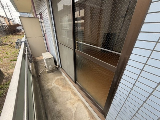 春日部市備後東１丁目の賃貸マンションのバルコニー