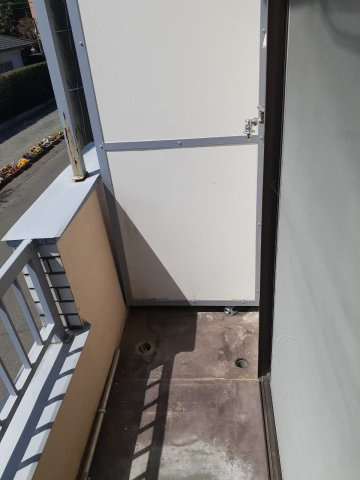 高坂パールハイツのバルコニー
