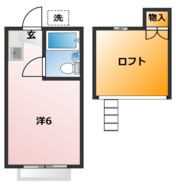 美しの森ハウスの間取り