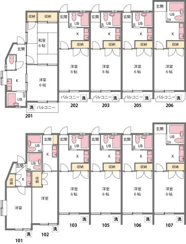 グレース華の間取り