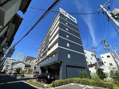 【外観】 | プレサンス淡路駅前 | 築年数も浅く綺麗な外観です