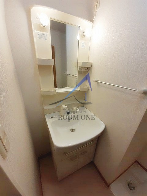 サンセットタイムの洗面所|洗面台です。