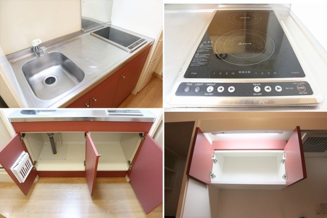 レオパレスゼロワントダのキッチン