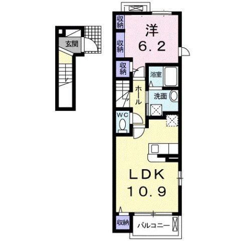 アルドールの間取り